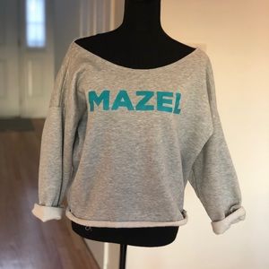 Mazel ... bravo ... Andy Cohen sweatshirt